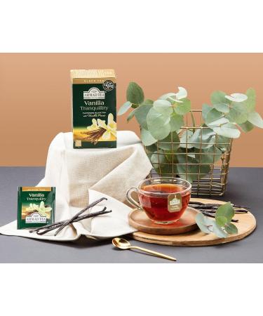 Ahmad Tea Vanilla Tranquility Black Tea - 20 Teabags | Vanilla Tranquility 20 Count (1 Pack) - Buy Online on GoSupps.com