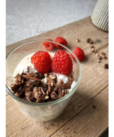  Raw Gorilla Raw Gorilla Organic Peanut Butter and Chocolate Breakfast Cereal 1 x 250g Pack | Vegan No Added Sugar Low Carb 6g Net Carb Cereal - Buy Online on GoSupps.com