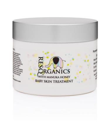 Soothing Baby Skin Care Cream 8oz - Gentle Organic Moisturizing Treatment - Effective Natural Relief from Dry Itchy Irritated Skin caused by Diaper Rash Cradle Cap and more! 8 Ounce - 6-9 Month supply