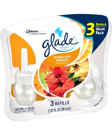 Glade PlugIns Refills Air Freshener Starter Kit | Hawaiian Breeze - 2 Warmers & 6 Essential Oil Refills for Home & Bathroom | Shop Internationally - Buy Online on GoSupps.com