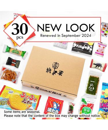 SHOGUN CANDY Japanese Snacks & Japanese Candy Variety Pack 30 Pcs - Buy Online on GoSupps.com
