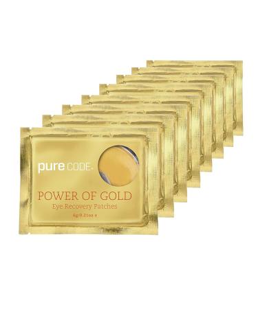 PURE CODE Power of Gold Eye Recovery Patches - 30 Treatments for Smooth, Hydrated Under-eye Area - Buy Online on GoSupps.com