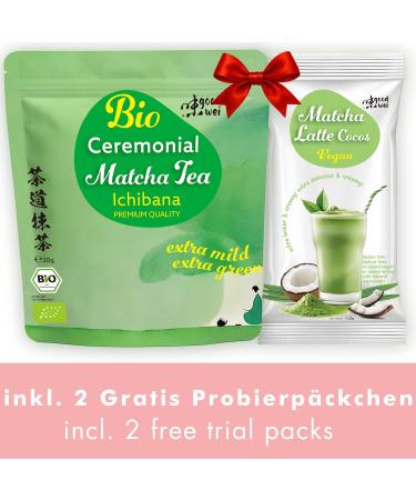 Goodwei Set Matcha Latte Coffret Matcha Premium avec Bol Verseur Fouet en Bambou Support Cuill re & Poudre Matcha Bio Set Japonais pour Latte Matcha & C r monie du Th (Fuji Pink) - Buy Online on GoSupps.com