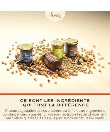Venchi - Cr me Tartiner Chocolat au Lait et Noisettes 200 g avec 45% "Noisettes du Pi mont" Sans Gluten Sans Colorants et Sans Conservateurs Nocciola 250 g (Confezione da 1) - Buy Online on GoSupps.com