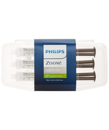 PHILIPS Zoom Nite White 22% - Professional Teeth Whitening Kit - 3 Syringes - Buy Online on GoSupps.com