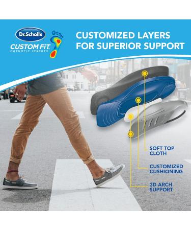 Dr. Scholl's Custom Fit Orthotic CF320 - 1 Count | Support and Comfort - Buy Online on GoSupps.com