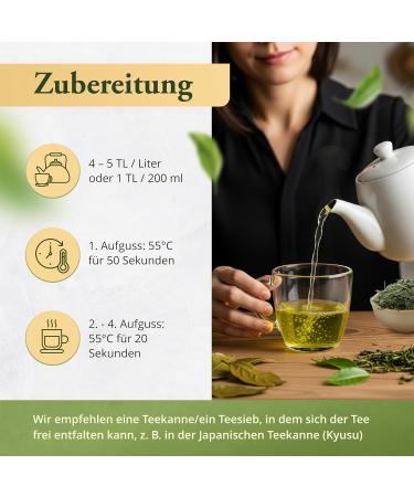 BESUPPLY Gyokuro Kirisakura 500g Green tea from Japan tastyfruity with fine sweetness and umami Japanese green tea loose premium quality Green Tea TeaClub - Buy Online on GoSupps.com