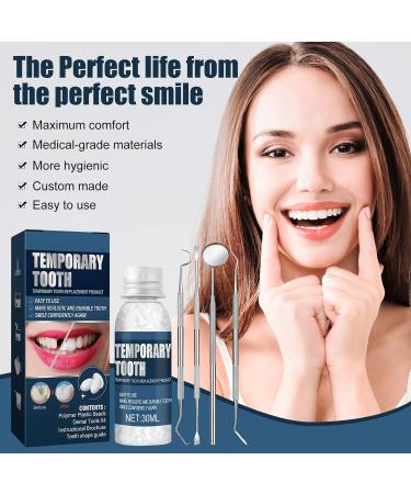 Temporary Tooth Filling Repair Kit with 4 Dental Tools - 30ml White - Buy Online on GoSupps.com