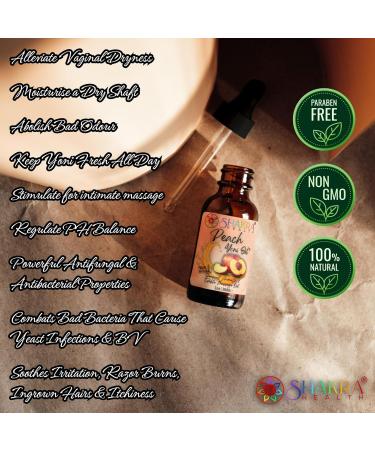 Huile de massage corporel biologique la p che l'huile de Yoni. quilibrez le pH personnel le go t l hygi ne et le parfum. D odorant Discret Odeur Intime Format Voyage *Vegan Pleasure* - Buy Online on GoSupps.com