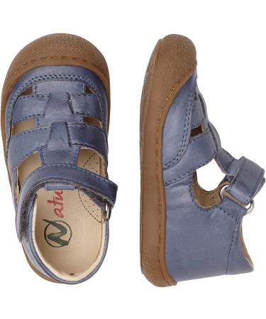 Naturino WAD Leather Closed-Toe Shoes - Size 8.5 UK Child - Skyblue - Buy Online on GoSupps.com