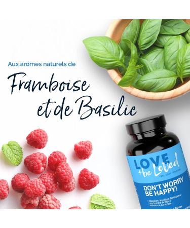 Love and be Loved | Saffron Rhodiola L-Theanine Gummies | Anti-Stress and Good Mood | 42 Vegan Gummies | Dietary Supplement Stress Anxiety Iritability Nervousness | Made in France - Buy Online on GoSupps.com