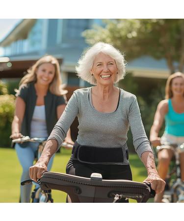 REAQER Sacroiliac SI Joint Hip Belt for Men and Women Ventilate Support Brace Hip Braces Relief for Sciatica Pelvic Lower Back Lumbar and wiast Pain Stabilizing Compression - Buy Online on GoSupps.com