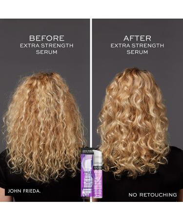 John Frieda Frizz Ease Extra Strength Serum for Frizz-Free Hair Ideal for Thick Coarse Hair (50 mL) - Buy Online on GoSupps.com