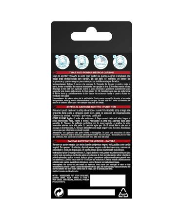 Garnier Pure Active Anti-Blackhead Charcoal Nose Strips - 4-Piece | Effective Blackhead Removal | International Shipping - Buy Online on GoSupps.com