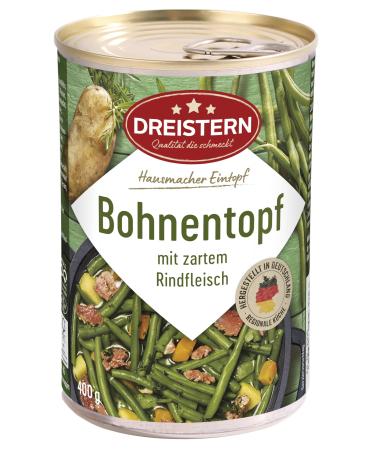 Dreistern Green Bean Stew 400 g Single 400 g (1 pack) - Buy Online on GoSupps.com