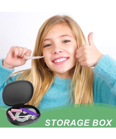 Premium Black Denture Box - Dnom Dose Prosthesis Storage Container for Stents & Prostheses - Buy Online on GoSupps.com