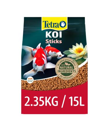 Tetra Koi Pond Fish Food Sticks 2.35kg - biologically balanced for koi fish 2.35 kg (Pack of 1)