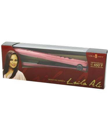 Gold N Hot Laila Ali Professional Titanium LED Straightening Iron - 1 Inch for Effortless Hair Styling | International Shipping Available - Buy Online on GoSupps.com