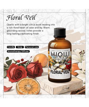 HIQILI 100ML Pure Ginger Essential Oil & 30ML Floral Veil Fragrance Oil for DIY Diffuser - Buy Online on GoSupps.com