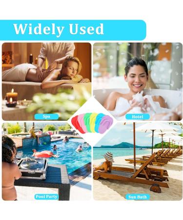 NICEMOVIC 72 Pairs Disposable Pedicure Slippers | Multi-Color Foam Flip Flops for Salon & Spa | Bulk Pedicure Shoes for Women - Buy Online on GoSupps.com