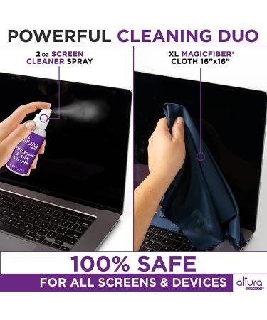 Altura Laptop Cleaning Kit (5 pc) - Screen Cleaner, Air Blower, Brush, Gel, Microfiber Cloth - Keyboard & Computer Cleaner - Buy Online on GoSupps.com