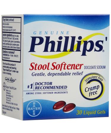 Phillip's Stool Softener Liquid Gels-30 ct.