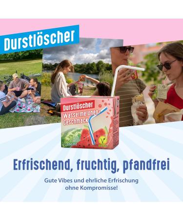  Durstl scher Durstl scher Watermelon juice drink - 500 ml - Lot of 24 - Buy Online on GoSupps.com