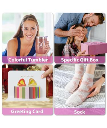 50th Birthday Gifts for Women | MEIGBFR Funny & Fabulous Gift Ideas Basket for Grandma Wife Aunt Mom - Celebrate 50 Years - Buy Online on GoSupps.com