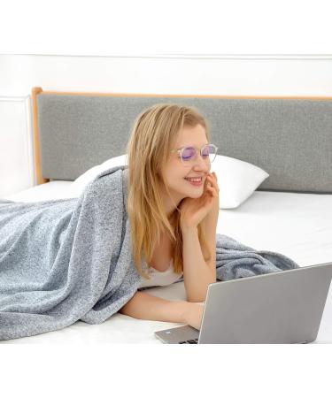 HBSelect Blue Light Filter Glasses - Protect Your Eyes from Screen Strain for Work & Gaming | Unisex Transparent Design - Buy Online on GoSupps.com