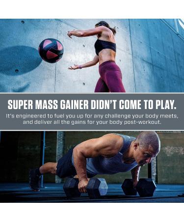 Dymatize Super Mass Gainer Rich Chocolate 2943g - Premium Weight Gainer Powder with BCAAs & Carbohydrates for Muscle Growth - 9 Portions - Buy Online on GoSupps.com