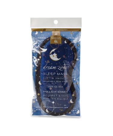 Earth Therapeutics Dream Zone Sleep Mask  Comfortable & Versatile  Soft & Plush Cushioning for Peaceful Slumber  Elastic Strap Adjusting Navy Blue - Buy Online on GoSupps.com