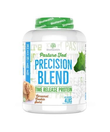 Precision Blend Caramel Cookie Swirl Whey Protein (4lb) | Time Release Protein Blend
