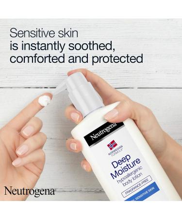 Neutrogena Norwegian Formula Deep Moisture Body Lotion for Dry and Sensitive Skin - 400 ml - Buy Online on GoSupps.com