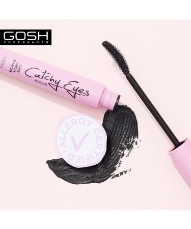 Buy Gosh Catchy Eyes Mascara - Allergy Certified Hypoallergenic Extra Long & Defined with Cat Eye Effect | International Shipping Available - Buy Online on GoSupps.com