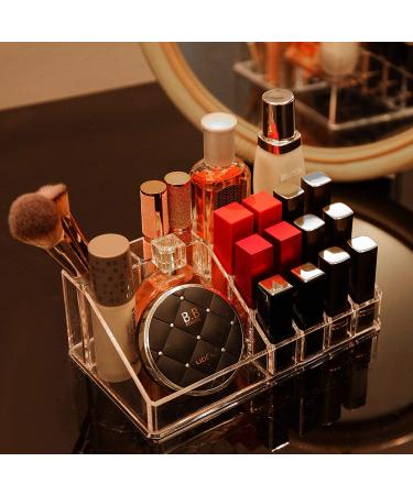 Cq acrylic Clear Makeup Organizer & Storage 4 Drawers - Set of 2 | Cosmetic & Jewelry Display Case for Beauty Skincare Products - Buy Online on GoSupps.com