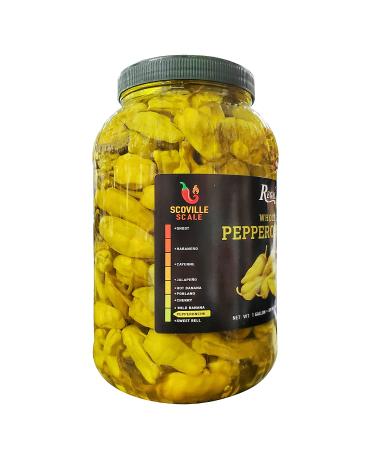 REGAL Whole Pepperoncini 1 Gallon - Authentic Italian Pepperoncini for Cooking and Pickling - Buy Online on GoSupps.com