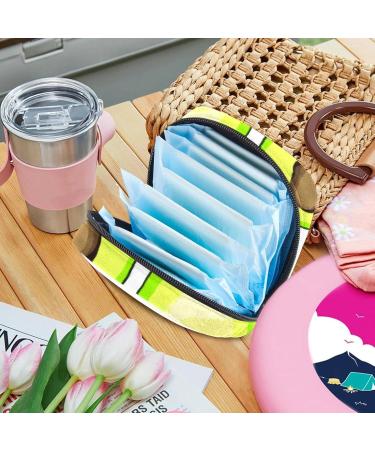 Women's Cute Fruits Red Heart Binding-Up Bag | Stylish Tampon Storage with Zip Pockets | Multi-Functional Menstrual Bag - Buy Online on GoSupps.com