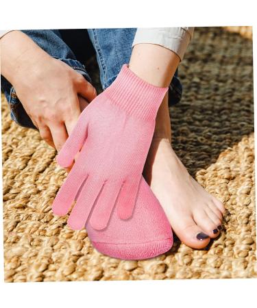 FRCOLOR 2 Sets Spa Moisturizing Socks Hand Exfoliating Socks Moisturizing Socks Gloves Spa Moisturizing Gloves Paraffin Wax Mittens Spa Gel Gloves Socks Cotton Lotion - Buy Online on GoSupps.com