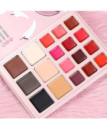 Makeup Palette Book Pigment Rich Formula 60X1.2G+12X4.5G+6X2.5G Travel Blush Palette Makeup Kit for Women Long Lasting Finish For Women Debu - Buy Online on GoSupps.com