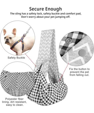 Buy Cuby Carrier Bag for Dogs & Cats - Hands-Free Soft & Turnable - Perfect for Puppies & Small Pets - Outdoor Travel - Gray Small - Buy Online on GoSupps.com