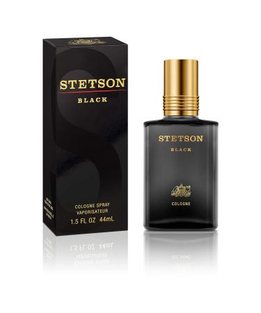 Stetson Black Eau De Cologne Spray 44Ml Pack Of 2 1.5 Fl Oz - Buy Online on GoSupps.com