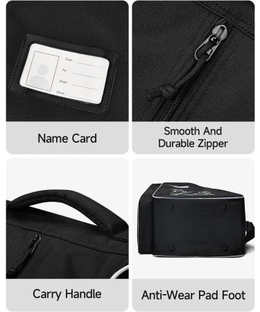CELLGEAR Waterproof Roller Skate Bag - Adjustable Shoulder Strap - Black - Buy Online on GoSupps.com