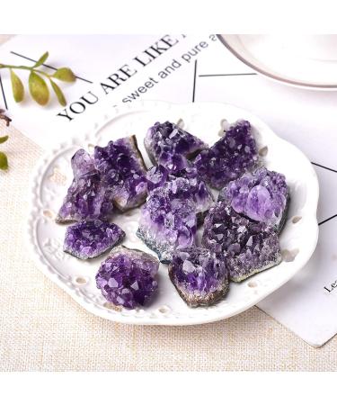 JITEM 1pcs Natural Amethyst Crystal Cluster Quartz Raw Crystals Stone Purple Stone Ore Home Decoration Amethyst Cluster 1PC ZJGIDTEM 1PC Amethyst Cluster - Buy Online on GoSupps.com
