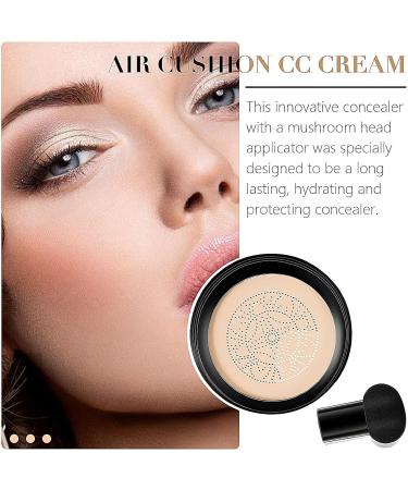 2024 New Air Cushion Cc Cream Mushroom Head 2024 New Air Cushion Cc Cream Mushroom Head Periodicali Makeup Periodicali Air Cushion Cc Cream Ivory Color - Buy Online on GoSupps.com