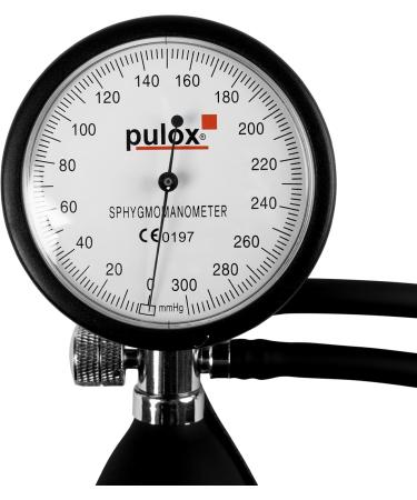 Buy Pulox Flat-Head Stethoscope & Aneroid Blood Pressure Monitor Set - Accurate & Portable Medical Kit - Buy Online on GoSupps.com