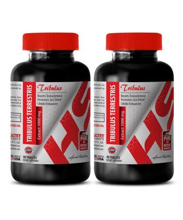 TRIBULUS TERRESTRIS Extract Tribulus Capsules Non-GMO Extract Authentic Tribulus Source Daily Herbal Supplement Ancient Herb Extract Vegan-Friendly Supplement Wild-harvested Herb 2Bot