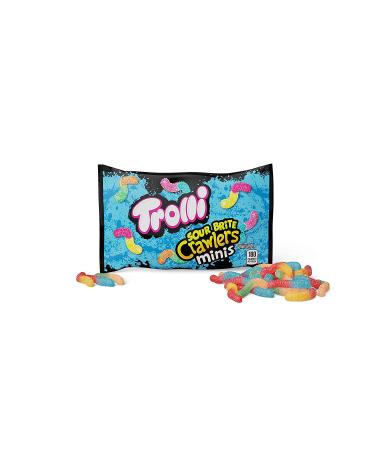 Trolli Sour Brite Mini Crawlers Gummy Worms - 2 oz Pack of 18 - Buy Online on GoSupps.com