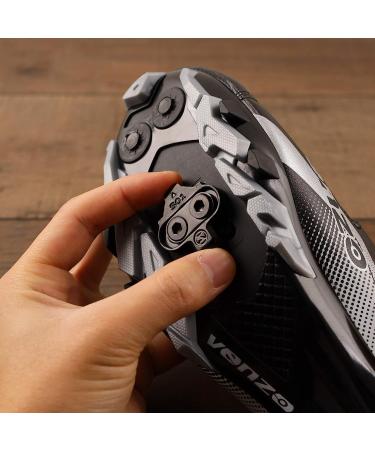 CyclingDeal Mountain Bike Cleats Compatible with Shimano SPD SM-SH51/56 - Ideal for Indoor Cycling & MTB Shoes - Single or Multi-Release Clips - Buy Online on GoSupps.com
