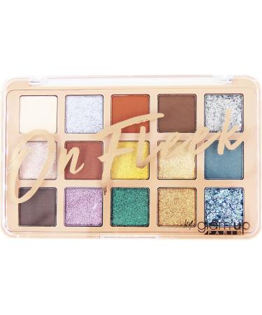 Glam Up Paris - Palette on Fleek - Eyeshadow - Eyeshadow Palette - 15 Shades: Matte Satin and Metallic - Highly Pigmented - 17.5 grams - N 1 - Buy Online on GoSupps.com