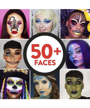 SK INFINITY Classic Face & Body Paint 18ml Water Based Single Cake Makeup - Orange & Dr. Green for Adults & Kids - Buy Online on GoSupps.com